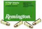 22 Long Rifle 40 Grain Lead 100 Rounds Remington Ammunition